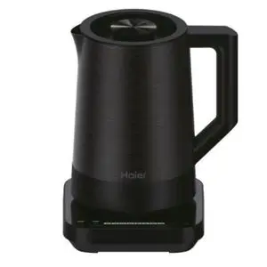 Haier Bouilloire électrique en acier inoxydable noir tactile 7T° fonction keep warm