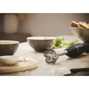 Haier I-master série5 mixeur plongeant noir bras en acier inoxydable 3 lames ultra puissant 1000w design élégant