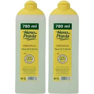Heno De Pravia Ensemble de 2 bouteille eau De Cologne Parfum Homme - 780 ML