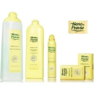 Heno De Pravia Pack de  Cologne / Gel douche / Déodorant / 2 Savons - Made In Spain