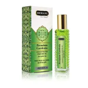Hemani Huile de parfum concentrée de gardénia Sans Alcool de qualité supérieure