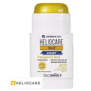 Heliocare 360° Sport Stick Solaire Transparent Spf50 – 25g