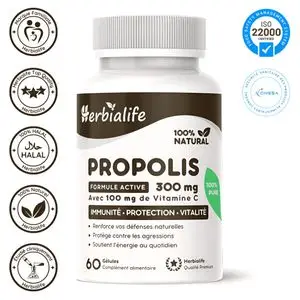 Herbialife Propolis Pure + Vitamine C – Votre Défense Naturelle – 60 Gélules