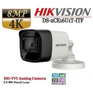 Hikvision Camera 8MP Étanche 4K Turbo HD
