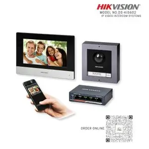 Hikvision Kit Videophone IP Wifi avec écran tactile couleur POE