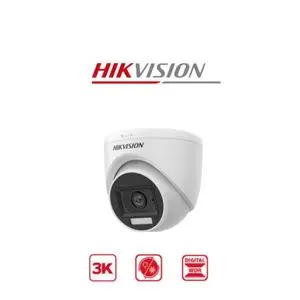 Hikvision Caméra Dome Turbo HD 3K (6mp) Smart Hybrid Light DS-2CE76K0T-EXLMF