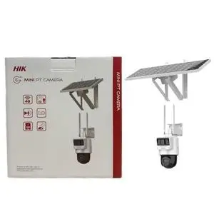 Hikvision Caméra de Surveillance Extérieure Mini PT Camera 4G Solaire