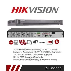Hikvision DVR XVR 5MP 4K 16 Channel TVI,CCTV 16CH