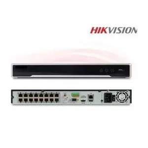 Hikvision Dvr NVR 16CH 4K PoE 16 Caméras de surveillance IP Up to 8MP 5MP 4MP 2MP DS-7616NI-K2/16P - 2 HDD