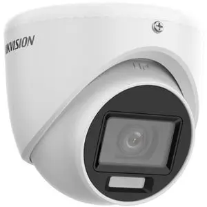 Hikvision Camera de surveillance dome 3K DS-2CE76K0T-LMFS fixe audio hybride intelligente IP67