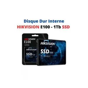 Hikvision SSD interne 1 To 2,5" SATA 3.0 , jusqu'à 6Gb/s en lecture