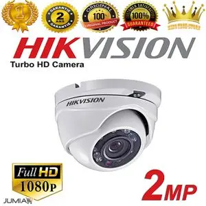 Hikvision Turbo HD Camera de surveillance Dôme 2MP 1080P