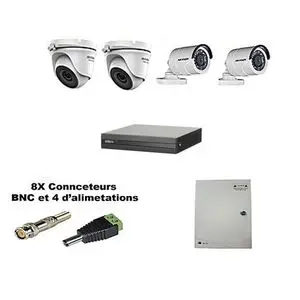 Hikvision pack système de surveillance hikvision 2 megapixel