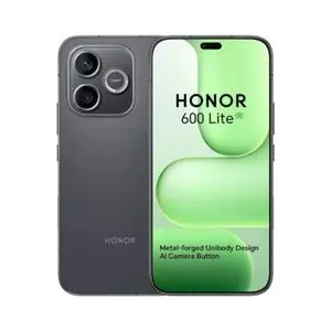 Honor 600 Lite 5G 6.7" 256 Go - 8GB Up To 16GB RAM - MediaTek Dimensity 7100 Elite - 6520mAH/45W - Amoled 120Hz - Velvet Black
