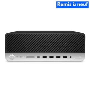 Hp ProDesk 600 G4 SFF – Intel Celeron G4900 – 4Go RAM – 500Go HDD – Intel UHD Graphics 610 (Unité Centrale)