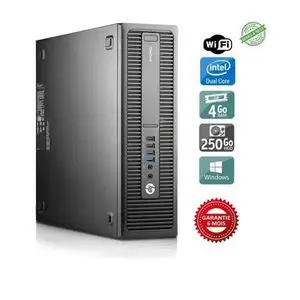Hp ProDesk 600 G1 SFF Intel Pentium G3420 4Go 250Go Wifi -Remis à neuf