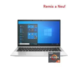 Hp EliteBook 845 G8 – AMD Ryzen 5 PRO 5650U – 16Go RAM – 512Go SSD – AMD Radeon Graphics - Clavier Qwerty Remis à Neuf