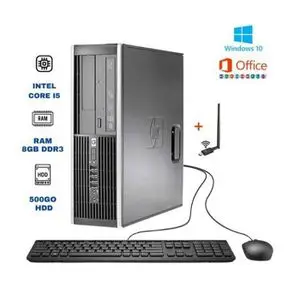 Hp Compaq Elite 6300 SFF Intel Core i5-3470 - 8Go RAM - 500Go HDD - PC Bureau Fiable et Rapide