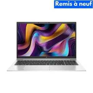 Hp EliteBook 850 G8 – PC Portable Professionnel 15.6" FHD – Intel Core i7-1185G7 – 16 Go DDR4 – 256 Go SSD – Intel Iris Xe (Remis à neuf)