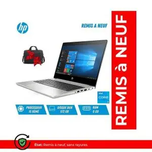 Hp Ordinateur portable ProBook 430 G7 Intel® Core™ i5-10510U 8 Go DDR4 512 Go SSD  Écran Full HD - Remis a Neuf -