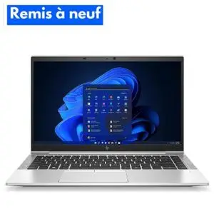 Hp EliteBook 840 G8 – Intel Core i5-1145G7 – 16Go RAM – 256Go SSD – Intel Iris Xe Graphics Tactile (Remis à neuf)
