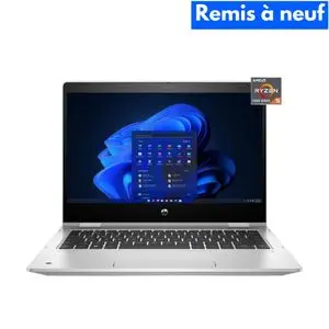 Hp ProBook x360 435 G9 – PC Portable Convertible 2-en-1 13.3" FHD Tactile – AMD Ryzen 7 PRO 5875U – 16 Go DDR4 – 512 Go SSD NVMe – AMD Radeon (Remis à neuf)