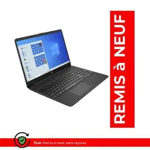 Hp PC Portable Notebook 15-ra000nk - INTEL CELERON N3060 - 500Gb HDD - RAM 8GB - ECRAN 15.6"- FULL HD - GARANTIE DE 6 MOIS-REMIS A NEUF