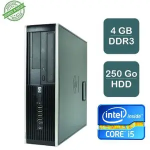 Hp Unité centrale 6300 Pro i5 3éme génération Sff 4 Go - 250 Go- Remis a neuf