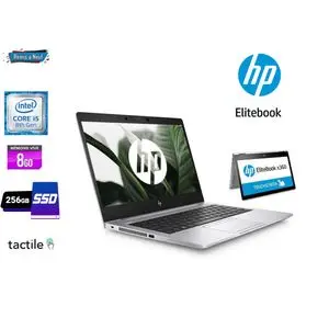Hp PC PORTABLE i5 8ème Gén RAM 8 Go/ 256 Go SSD 14" Win 10 PRO AZERTY - REMIS A NEUF