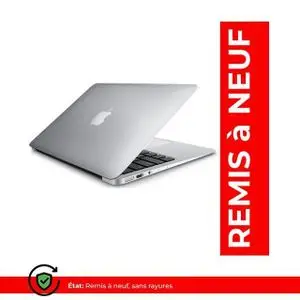 Hp MacBook Air HD 13,3" - 2017 - INTEL CORE i7 - RAM 8Go - SSD 128Go - QUERTY - Remis à neuf