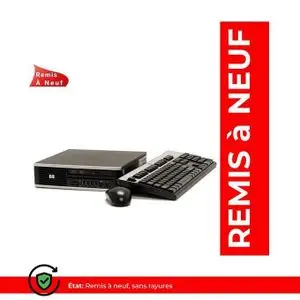 Hp Compaq 8000 Elite Ultra Slim Core 2 Duo E8400 , RAM 4Go ,HDD 160Go, Remis à Neuf