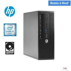 Hp ProDesk 400 G2.5 SFF I3-4170 3.7GHz  4GB RAM - 500GB HDD - Remis à neuf