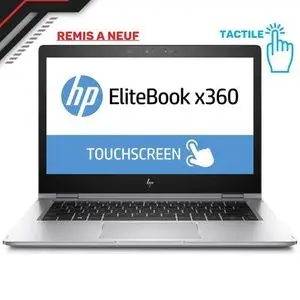Hp PC Portable ELITEBOOK X360 G2 i5 – 7ème 16GB 512GB SSD - TACTILE - REMIS À NEUF