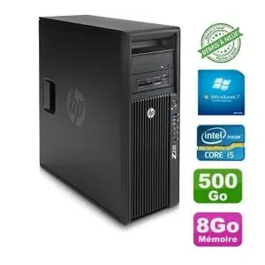 Hp Z220- Intel core i5 3470 - 8 Go DDR3 - 500Go HDD - Remis à neuf