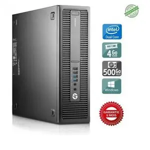 Hp Unité centrale ProDesk 600 G1 Intel Pentium 4Go 500Go -  [REMIS A NEUF]