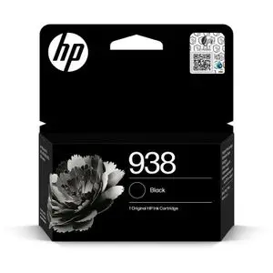 Hp 938 Cartouche Encre Authentique Noir (4S6X8PE)