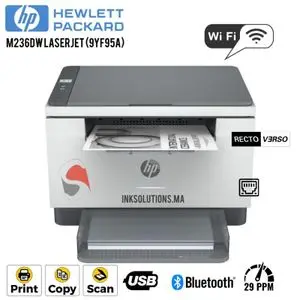 Hp Imprimante Multifonction Laser Monochrome M236dw LaserJet (9YF95A)