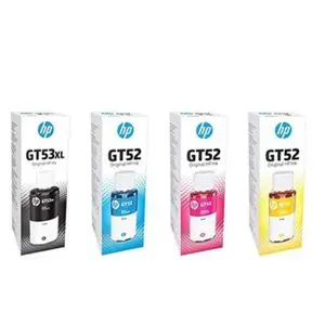 Hp PACK Bouteilles d'encre Original GT53XL / GT52 Pour les imprimantesInk Tank 315, Ink Tank sans fil 415, DeskJet GT 5810, Deskjet GT 5820 , Smart tank 515 , Smart tank 615