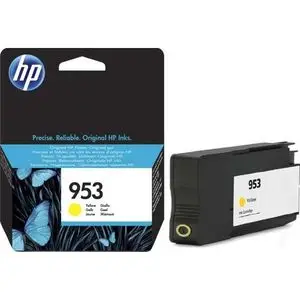 Hp Cartouche d'encre 953 Yellow ( 700 pages à 5%) Compatible avec Officejet Pro 7720 Wide Format,7730 Wide Format, 7740, 8210, 8218, 8710, 8715, 8718, 8719, 8720, 8725, 8730, 8740, 8745