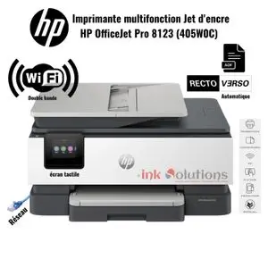 Hp Imprimante multifonction Jet d'encre OfficeJet Pro 8123 (405W0C)