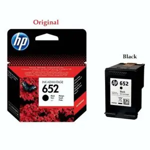 Hp Cartouche Ink Advantage 652 Black - ORIGINAL