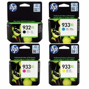 Hp Pack Cartouches d'encre Original 932XL Black / 933XL Color