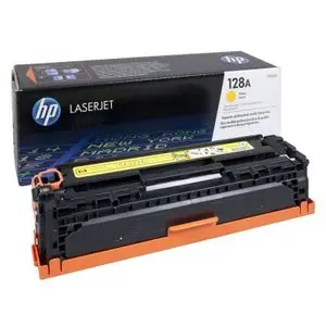 Hp Toner LaserJet d'origine 128A Jaune (CE322A)