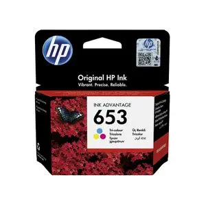 Hp 653 Couleur - Cartouche d'encre d'origine Ink Advantage (3YM74AE)