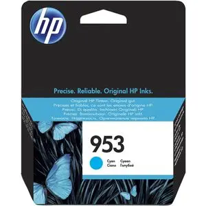 Hp 953 Cyan - Cartouche d'encre d'origine (F6U12AE)