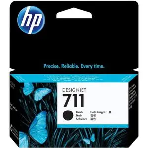 Hp Cartouche d'encre d'origine 711 Noir (CZ133A)
