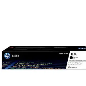 Hp Toner LaserJet 117A d'origine Noir (W2070A)