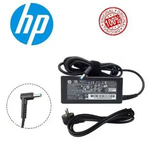 Hp Chargeur Original 65W 19.5V 3.33A avec Câble d'Alimentation – Adaptateur Secteur pour PC Portable