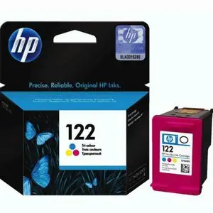 Hp Cartouche d'encre d'origine 122 trois couleurs (CH562HE)