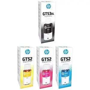 Hp PACK Bouteilles d'encre Original GT53XL / GT52 Pour les imprimantes Ink Tank 315, 415, DeskJet GT 5810, 5820 , Smart tank 515 , 615